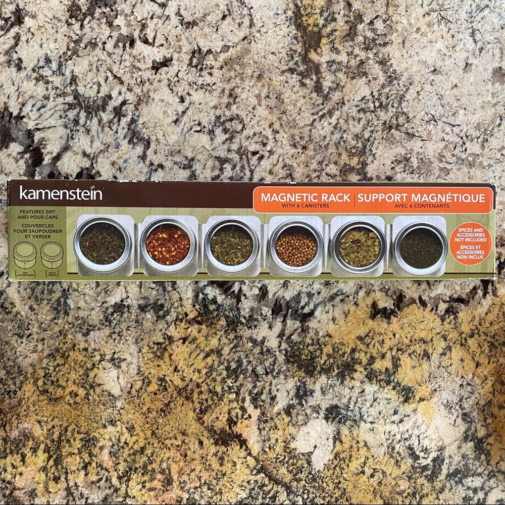 Magnetic Rack with Canisters - Picture 2 of 9